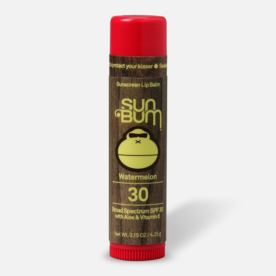 Sun Bum Lip Balm, SPF 30, Watermelon, .15 oz., , large image number 0