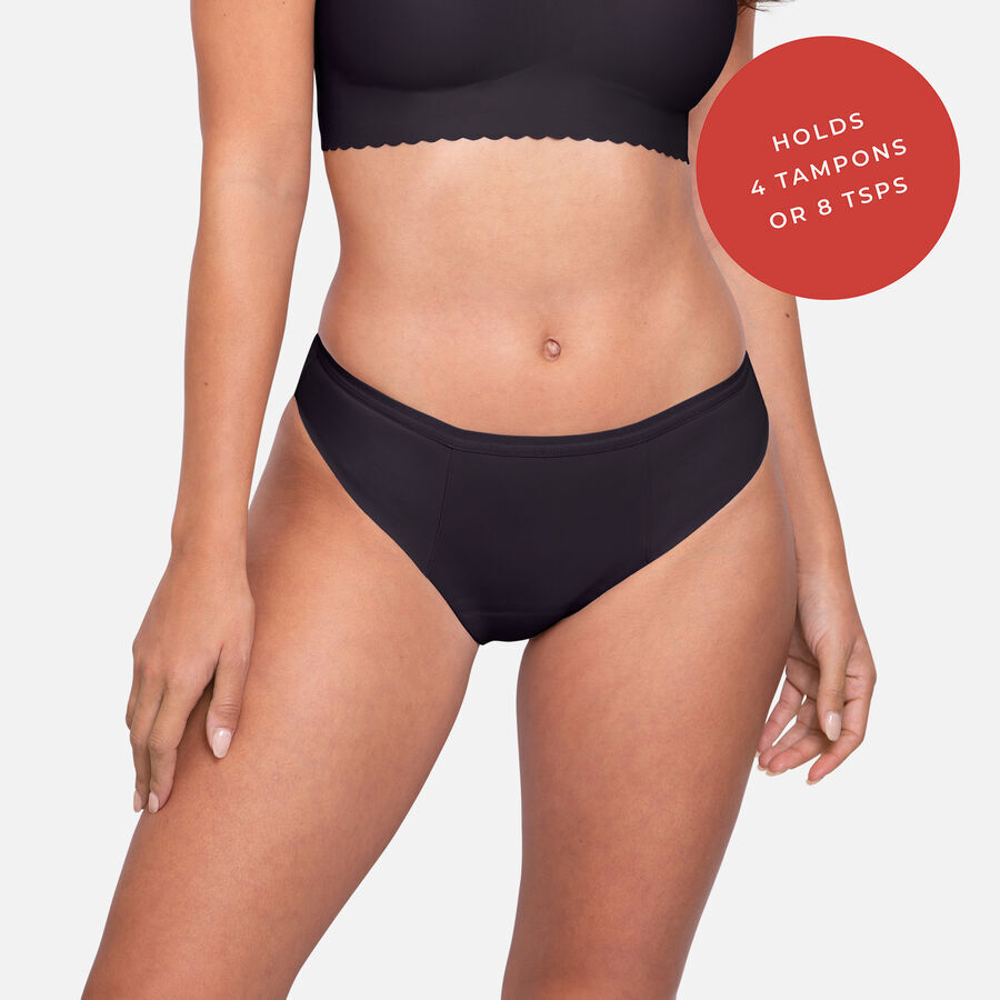 Proof&reg; Leak & Period Underwear - Bikini (4 Tampons/8 tsps), , large image number 1