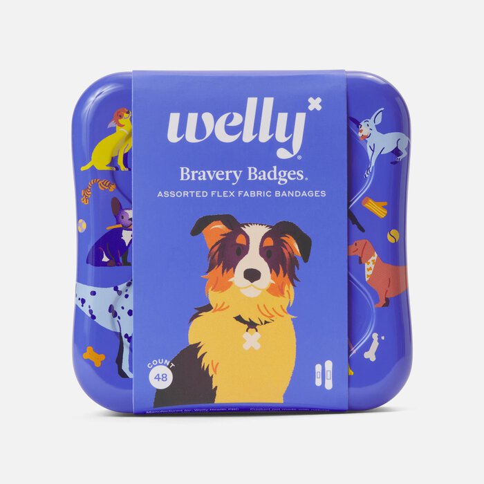Welly Bravery Bandages Dogs, 48 ct., , large