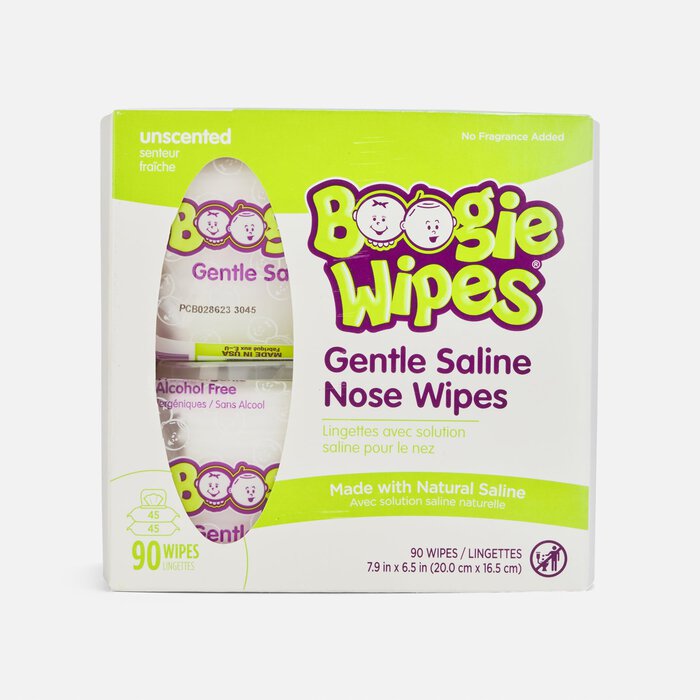 Boogie Wipes® 2-Pack 45 ct. Saline Wipes in Unscented, , large