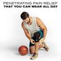 Nufabrx Knee Compression Sleeve with Pain-Relieving Medicine, , large image number 3