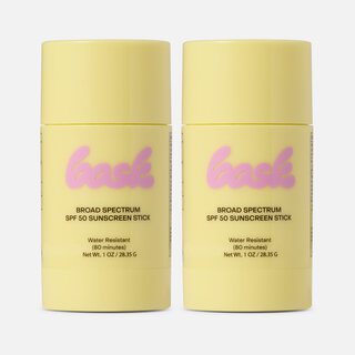 Bask SPF 50 Sunscreen Stick, 1 oz. (2 pack)