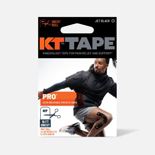 KT Tape Pro Uncut 16 ft roll, Black