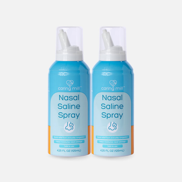 Caring Mill™ Nasal Saline Spray, 4.5 oz. (2-Pack), , large