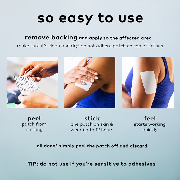 The Good Patch® Relief - Pain Relieving Wellness Patch, 4 ct., , large