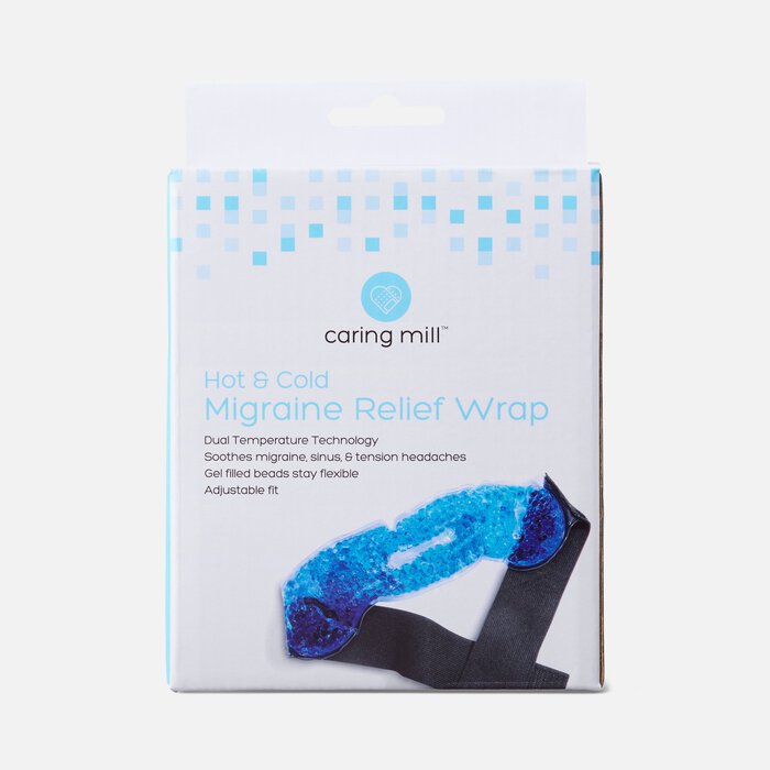 Caring Mill™ Hot & Cold Migraine Relief Wrap, , large