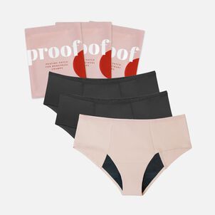 Proof Heavy Period Kit, Black/Sand