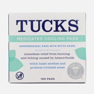 Tucks Medicated Hemorrhoidal Pads, 100 ct.