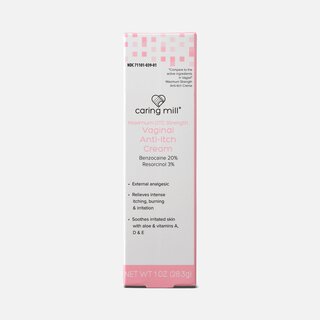 Caring Mill™ Maximum Strength Vaginal Anti-Itch Cream, 1 oz.