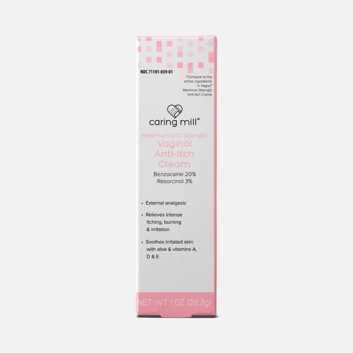 Caring Mill™ Maximum Strength Vaginal Anti-Itch Cream, 1 oz., , large