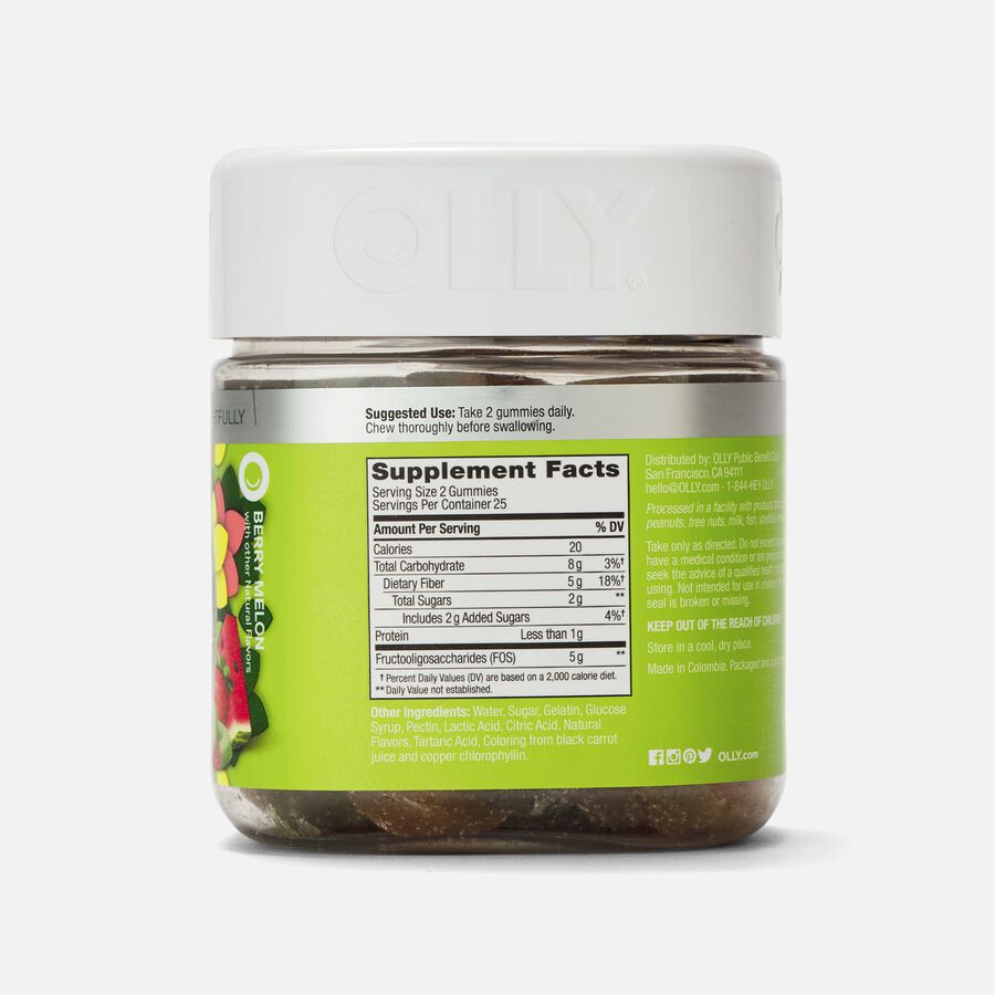 Olly Fiber Gummy Rings, 50 ct., , large image number 1