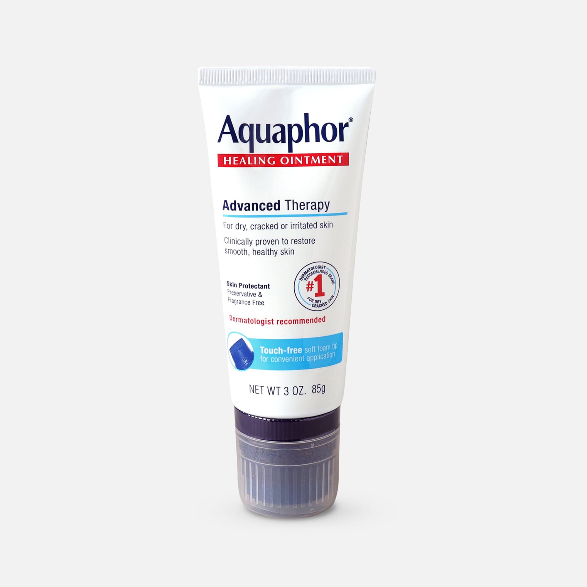 Aquaphor Healing Ointment with Touch-Free Applicator, 3 oz., , large