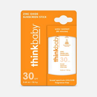 thinkbaby SPF 30 Face & Body Sunscreen Stick, .64 oz