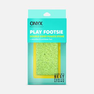 ONYX Play Footsie Double-Sided Pumice Stone