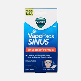 Vicks VapoPads® Sinus Relief Formula, 12 Scent Pads