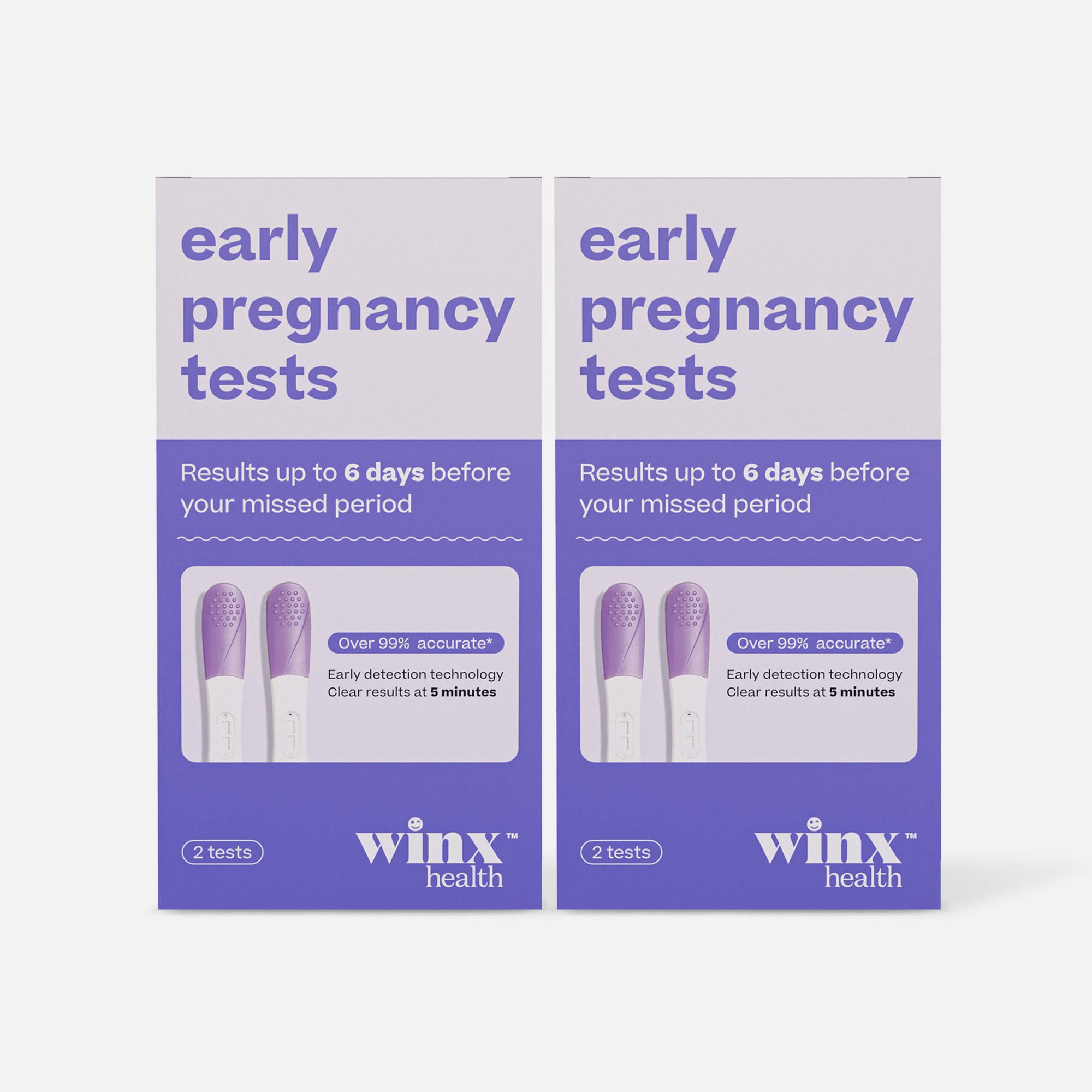 Winx Health Early Pregnancy Test, 2 tests (2-Pack), , large