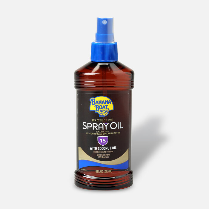 Banana Boat Tanning Oil, Protective, SPF 15, 8 fl oz., , large
