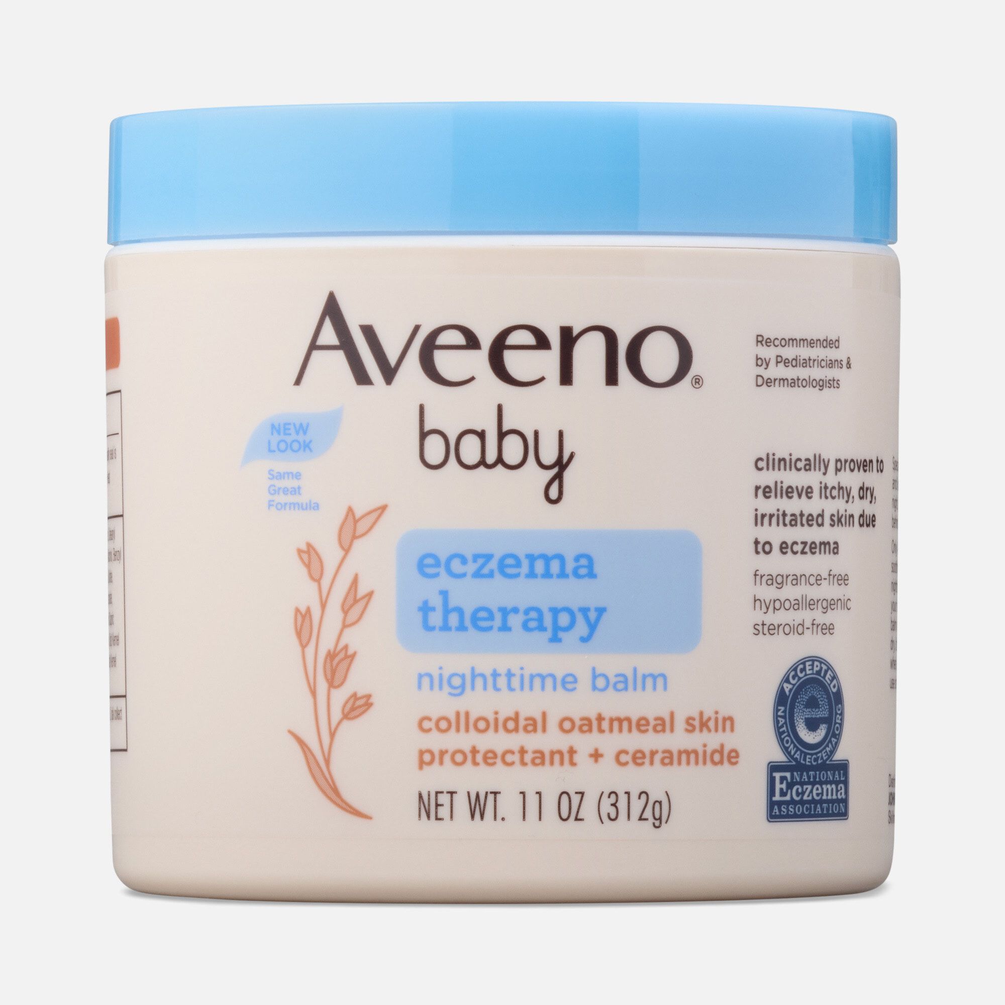 Aveeno Baby Eczema Therapy Nighttime Balm, , large