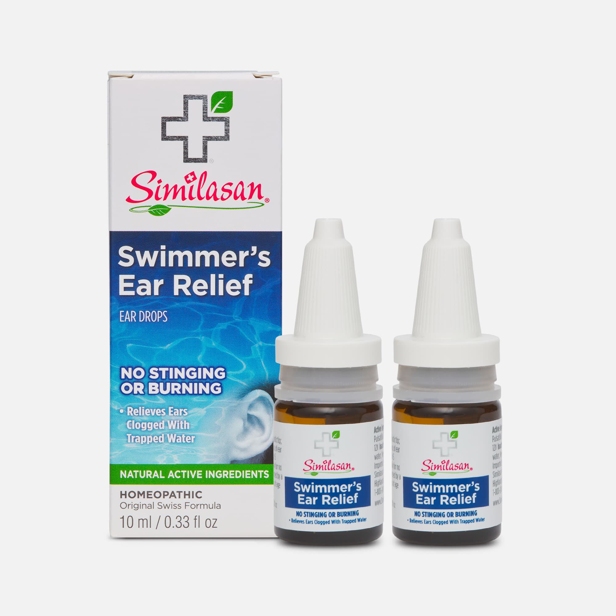 Similasan Swimmer's Ear Relief Drops, 0.33 fl oz. (2-Pack), , large