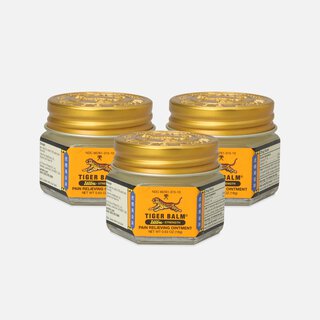Tiger Balm Ultra Strength Ointment, 18g, .63 oz. (3-Pack)