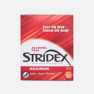 Stridex Medicated Pads Maximum, 90 ct.
