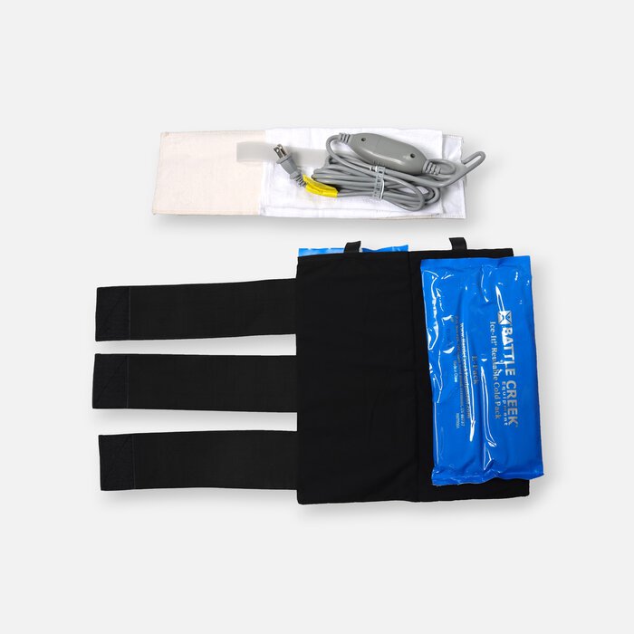 Battle Creek Knee Pain Kit 2.0 with Electric Moist Heat and Cold Therapy, , large