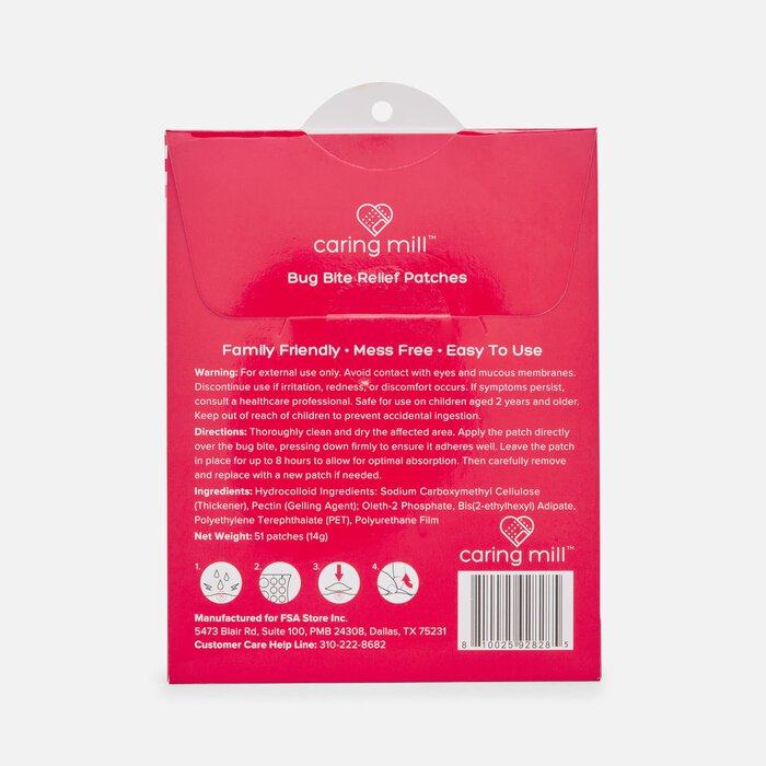 Caring Mill™ Bug Bite Relief Patches, 51 ct., , large