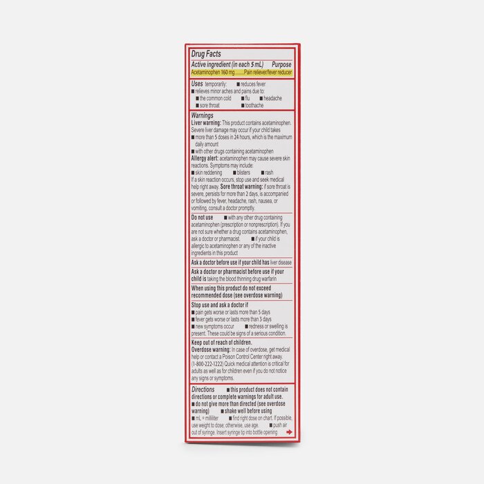 Tylenol Pain Reliever and Fever Reducer, Infant, Simple Measure, Grape, 2 fl oz., , large