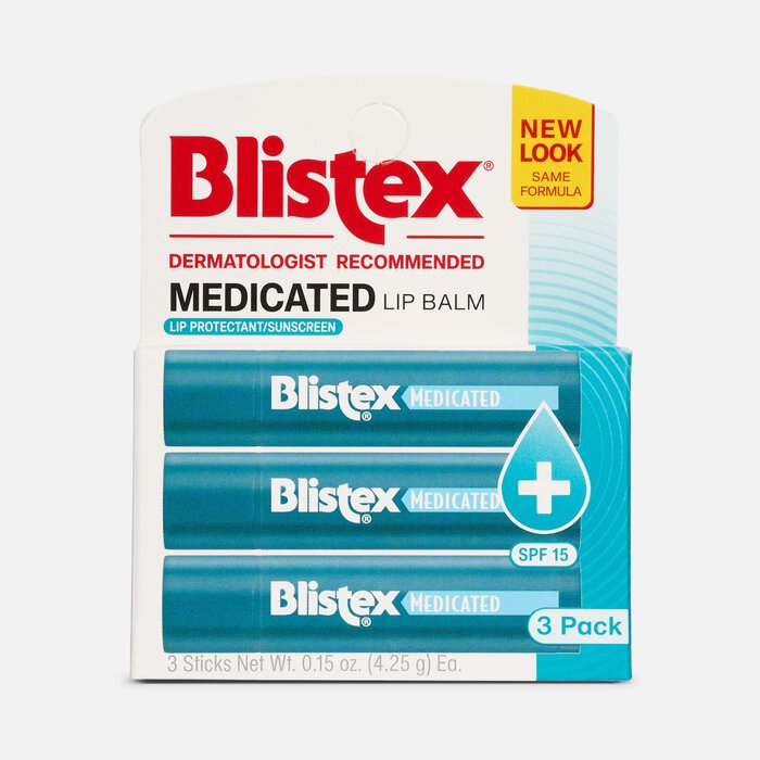 Blistex Medicated Lip Balm - 3 Pack, , large