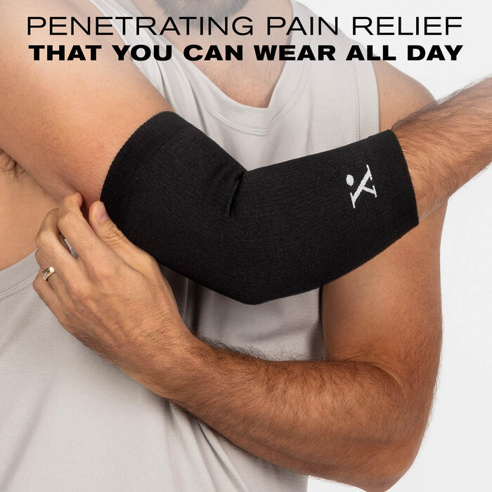 Nufabrx Medicine Infused Elbow Sleeve, , large