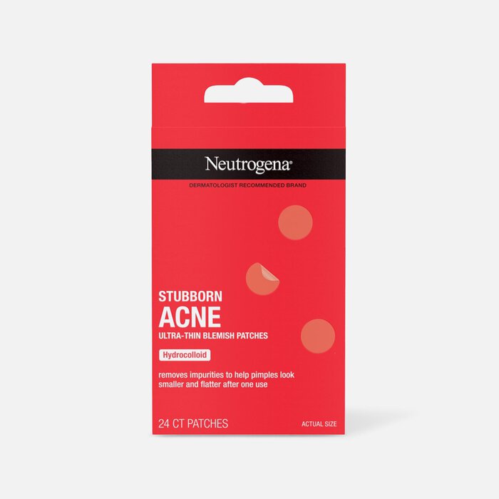 Neutrogena Stubborn Acne Blemish Patches, 24 ct., , large