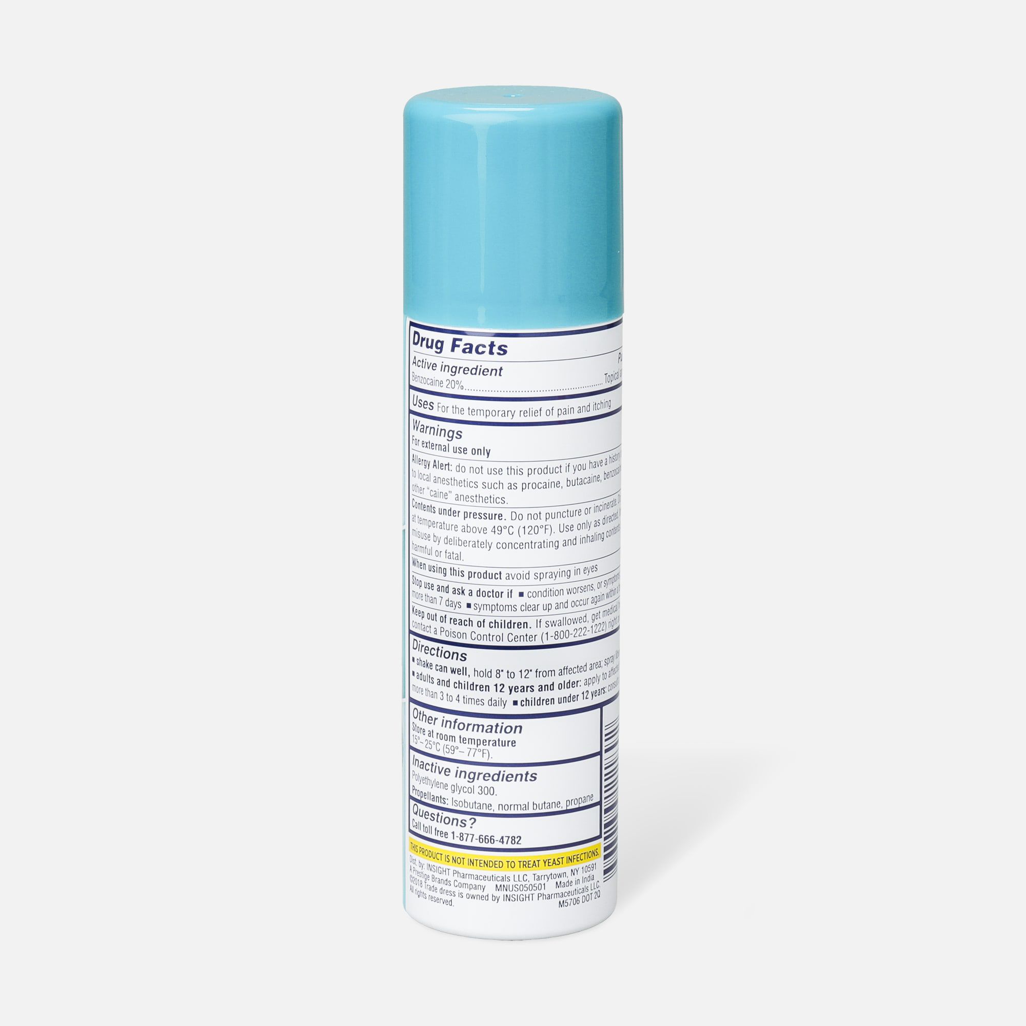 Monistat Instant Itch Relief Continuous Spray, Maximum Strength, 2 oz., , large