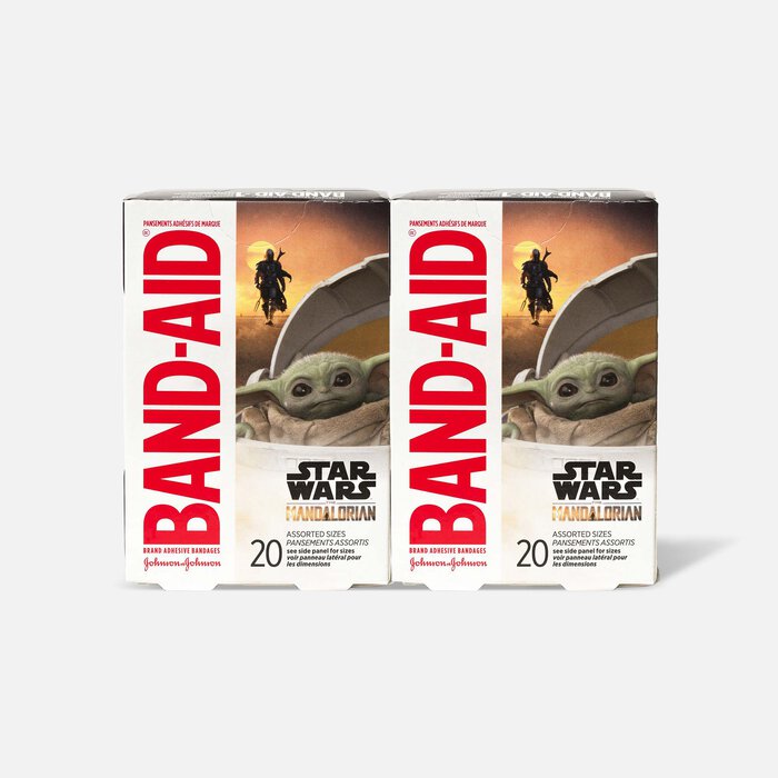 BAND-AID® Mandalorian Adhesive Bandage, 20 ct. (2-Pack), , large