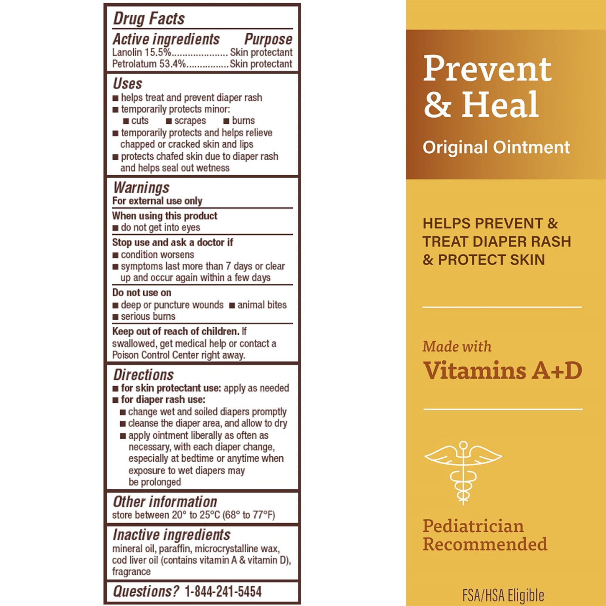 A&D Original Ointment, 4 oz., , large