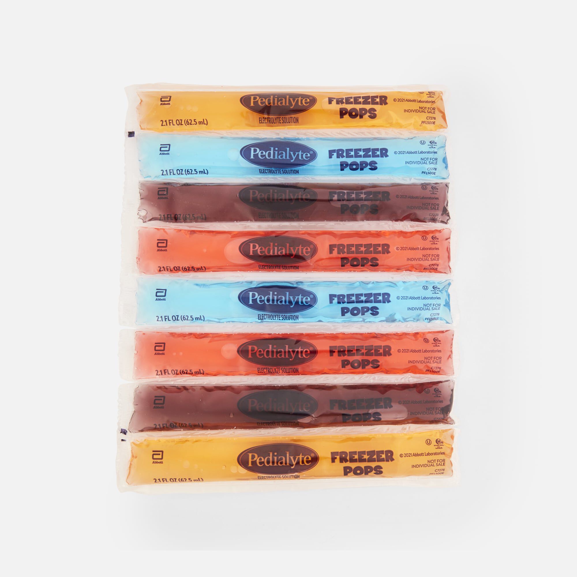 Pedialyte Freezer Pops, Assorted Flavors, 16ct. / 2.1 oz., , large