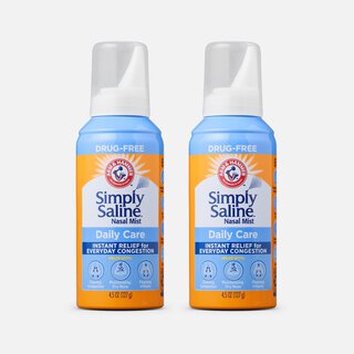 Simply Saline Sterile Saline Nasal Mist, 4.25 fl oz. (2-Pack)