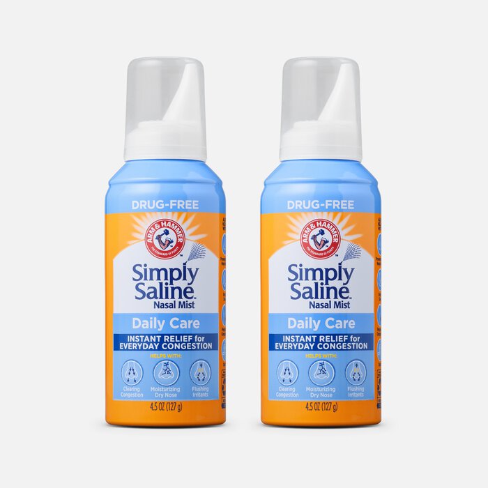 Simply Saline Sterile Saline Nasal Mist, 4.25 fl oz. (2-Pack), , large