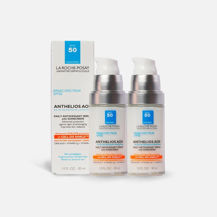 La Roche-Posay Anthelios AOX Daily Antioxidant Serum SPF 50 (2-Pack), , large