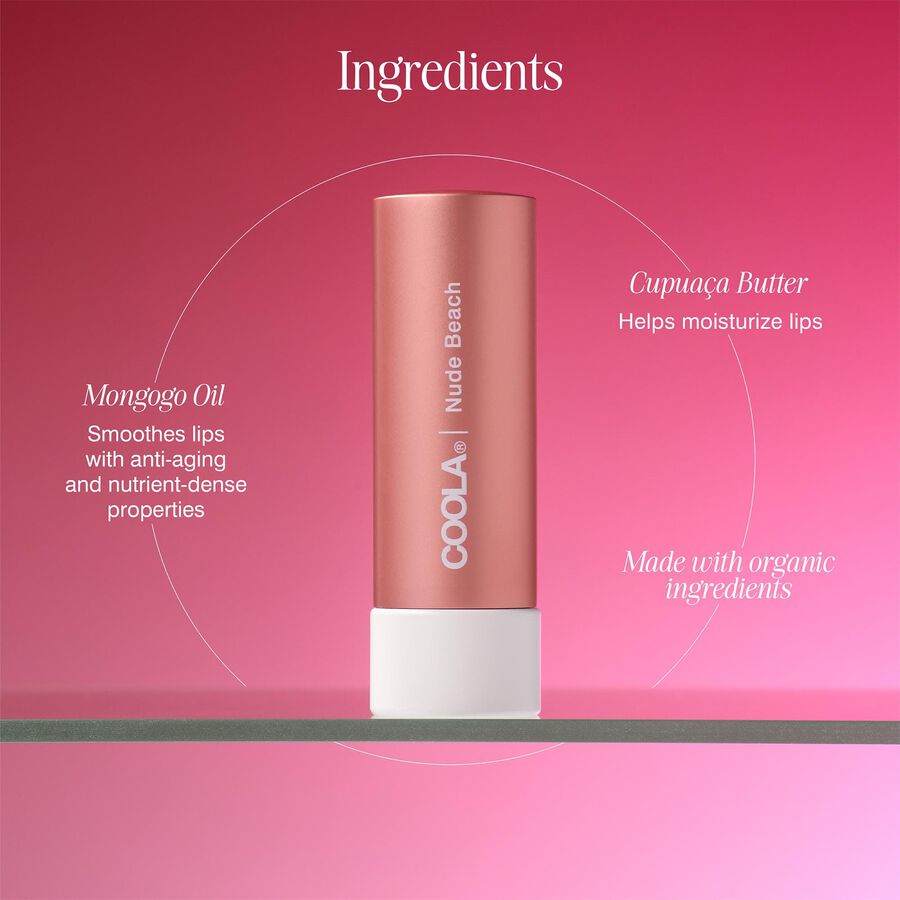 COOLA Mineral Liplux SPF 30 Nude Beach Lip Balm, .15 oz., Nude Beach, large image number 2