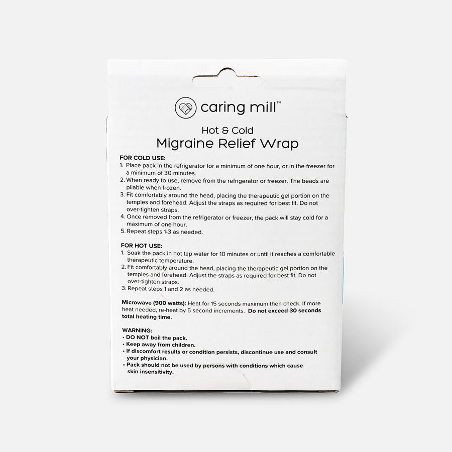 Caring Mill™ Hot & Cold Migraine Relief Wrap, , large image number 1