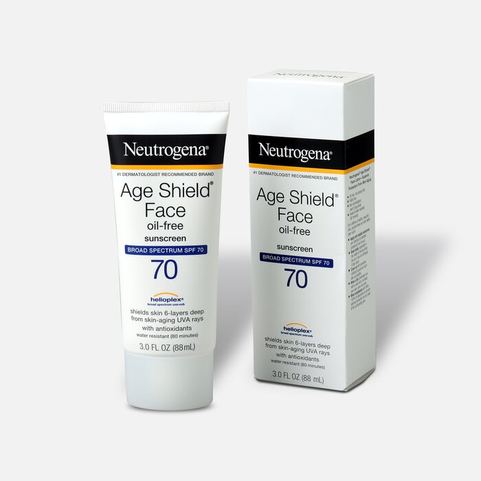 Neutrogena Age Shield Face Sunscreen with SPF 70, 3 oz., , large