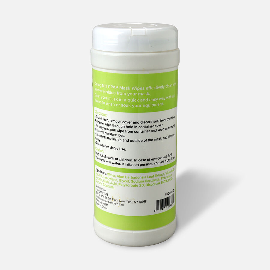 Caring Mill™ CPAP Wipes, Unscented, 100 ct., , large image number 1