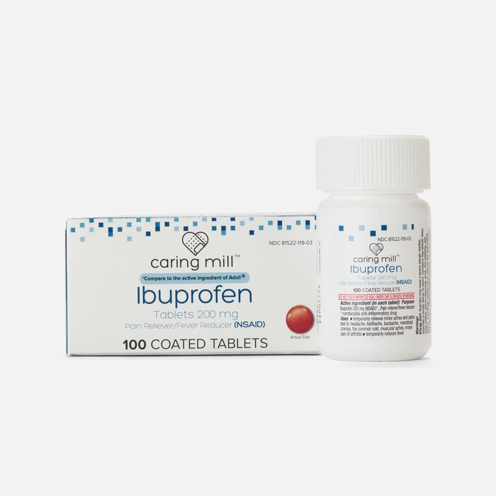 Caring Mill™ Ibuprofen 200mg Tablets, 100 ct., , large