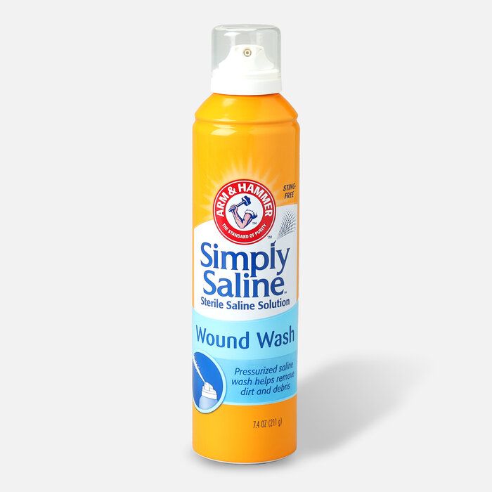 Simply Saline Wound Wash Sterile Solution Spray, 7.1 fl oz., , large