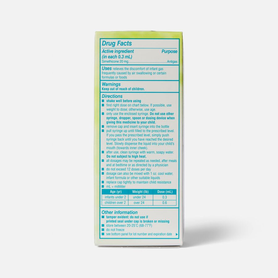 Mylicon Infant Gas Relief Drops, Dye Free, 1.0 fl oz., , large image number 1