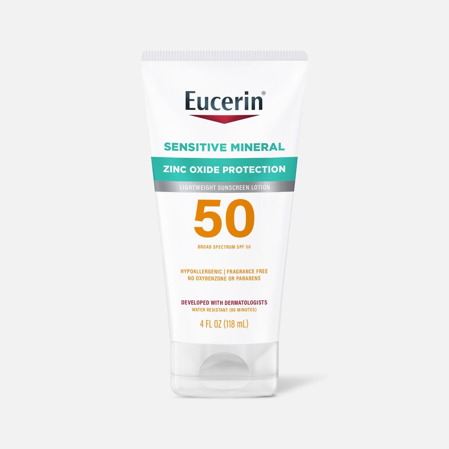 Eucerin Sun Sensitive Mineral Lotion - SPF 50, 4 fl oz., , large image number 0