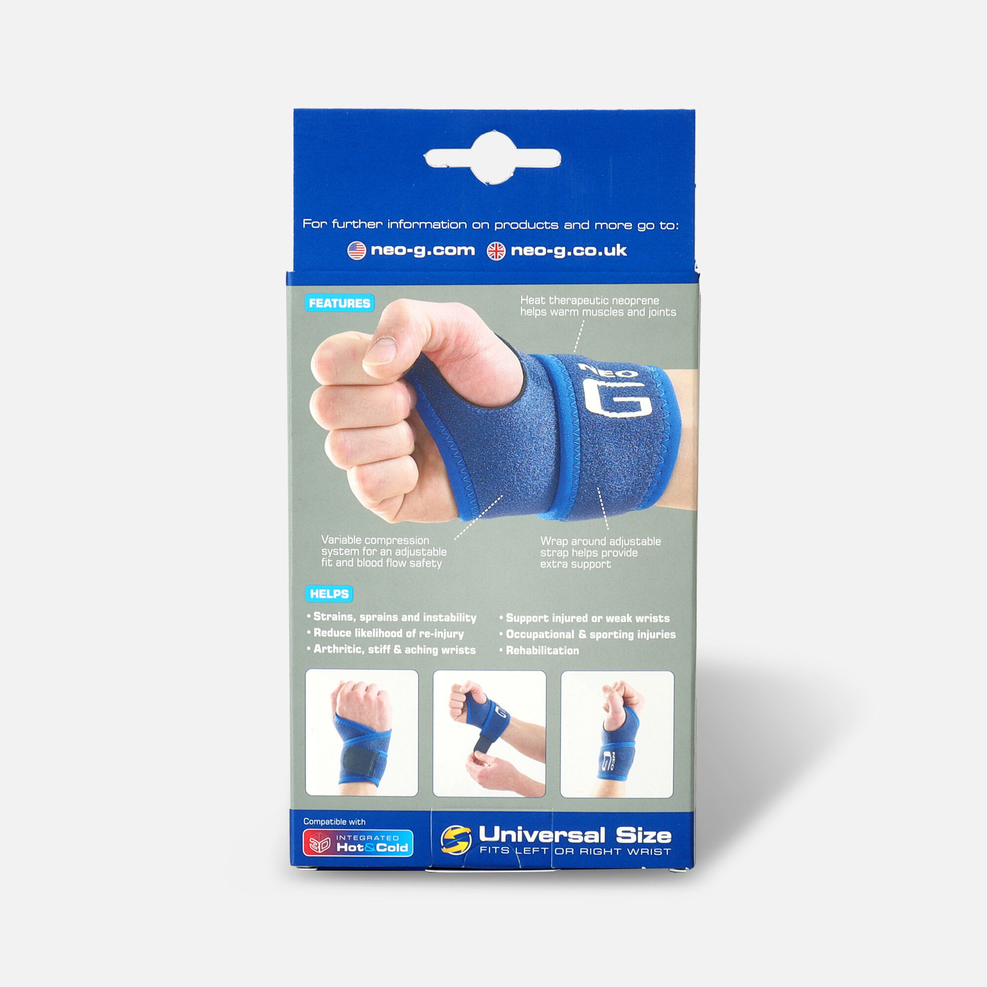Neo G Wrist Support, One Size, , large