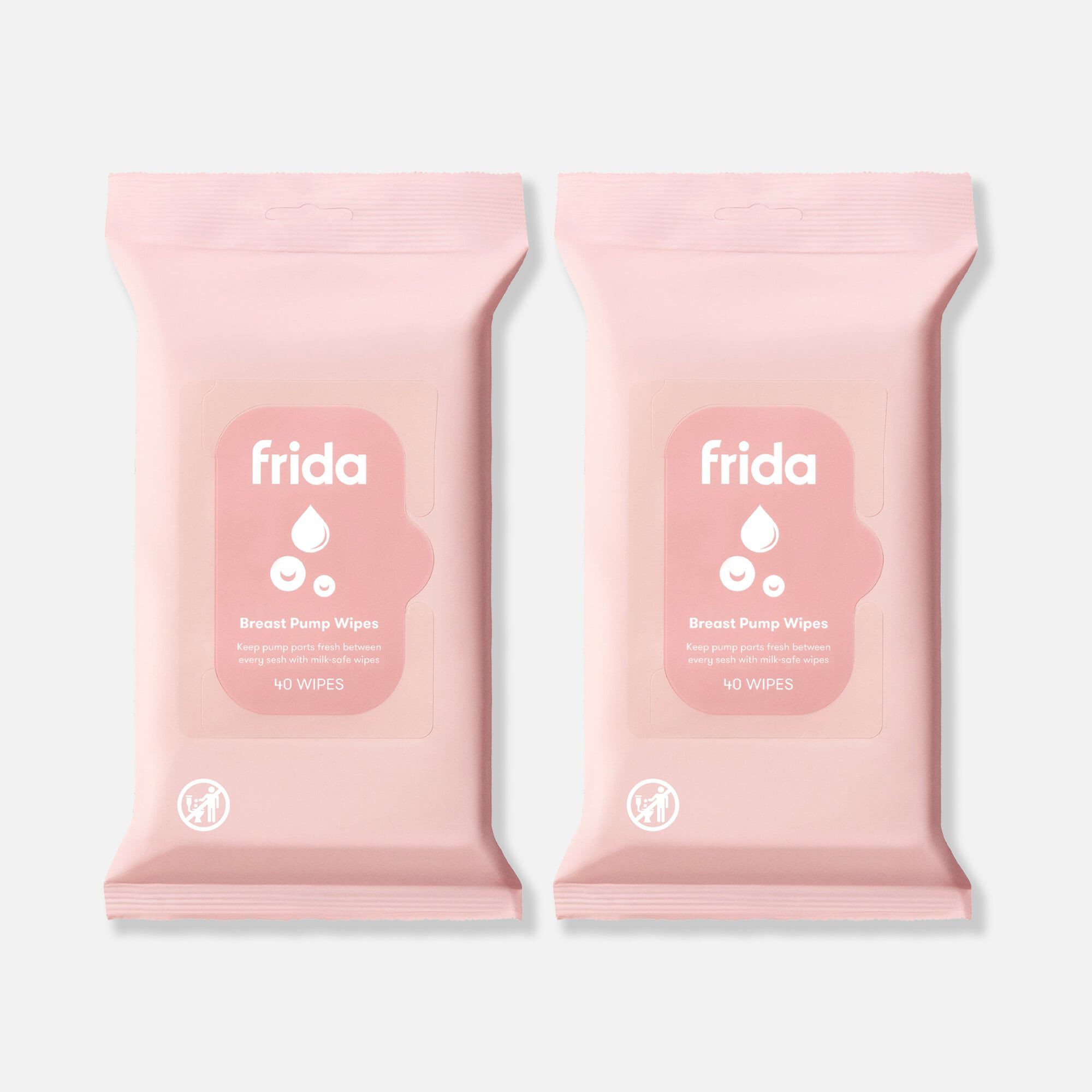 Frida Breast Pump Wipes, 40 ct. (2-Pack), , large