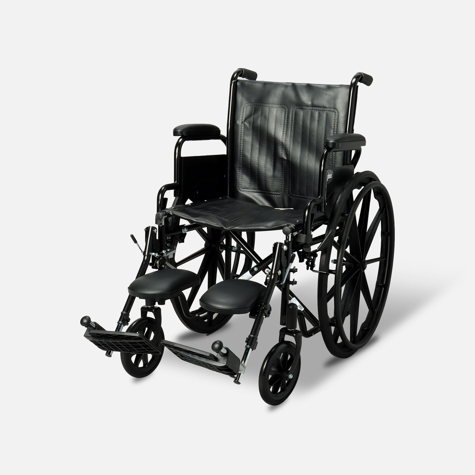 ProBasics K1 Standard Wheelchair, Elevating Legrests, 18" x 16", , large