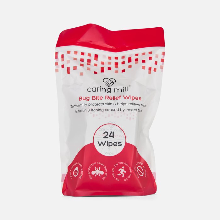 Caring Mill™ Bug Bite Relief Wipes, 24 ct., , large